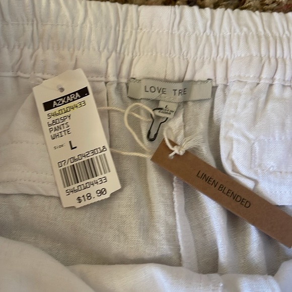 Linen blend pants - Picture 2 of 2